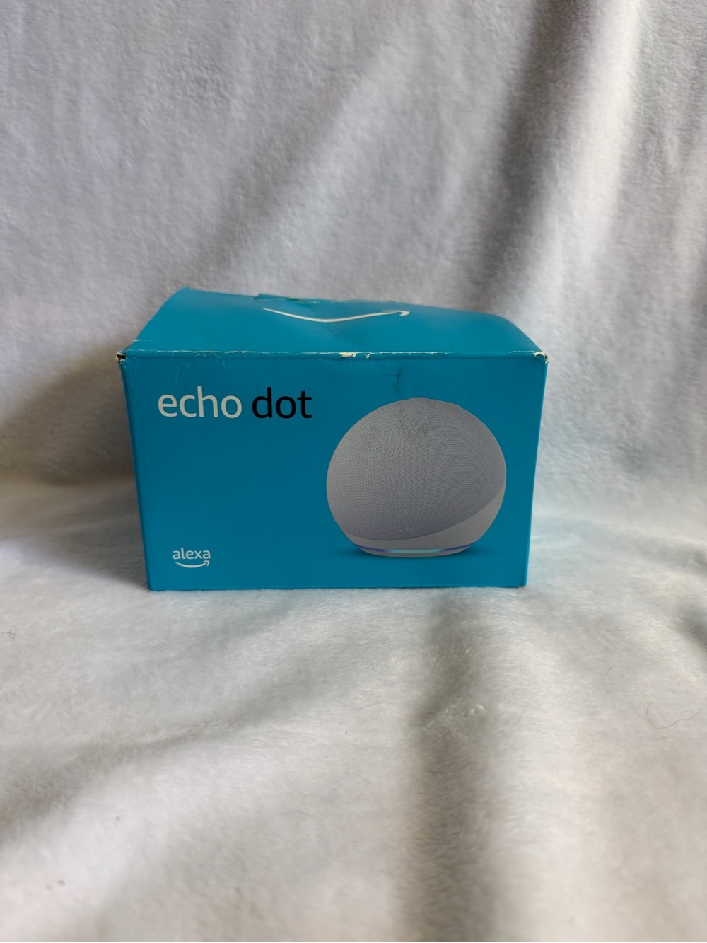 Amazon Echo Dot Smart Speaker with Alexa Glacier White - 5th Generation